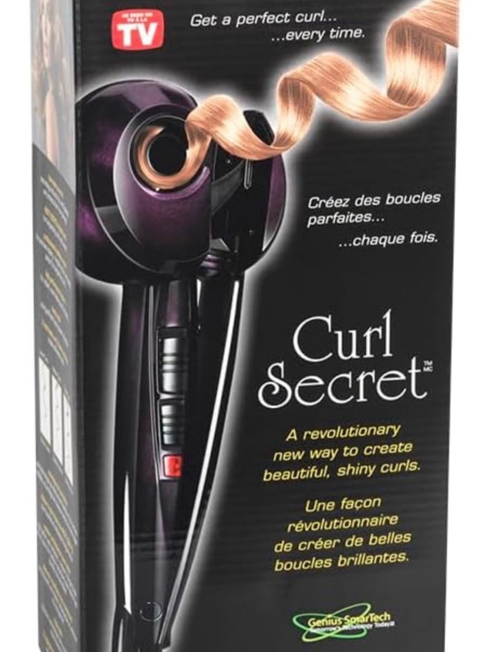 Curl Secret Automatic Curling Iron - Purple